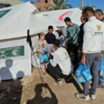 BAZNAS Distribusikan Paket Makanan di Kamp Pengungsi Palestina