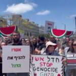 Mahasiswa Universitas Israel Gelar Aksi Bela Palestina