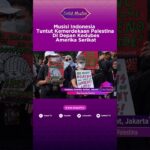 Musisi Indonesia Tuntut Kemerdekaan Palestina Di Depan Kedubes Amerika Serikat